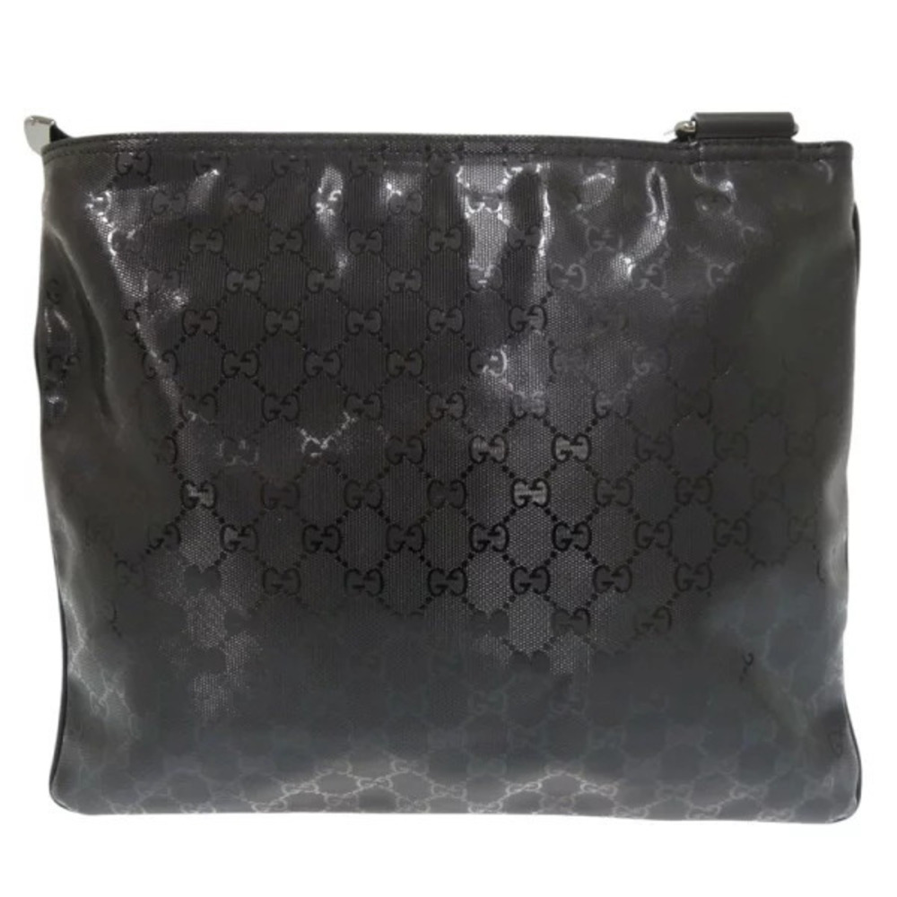 Gucci Black Bag Imprime GG Shoulder Leather